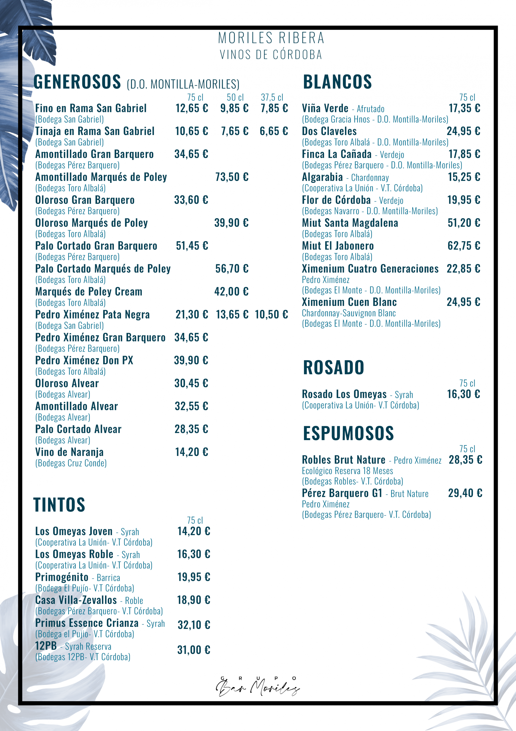 MR 016 (Vinos Cordoba)