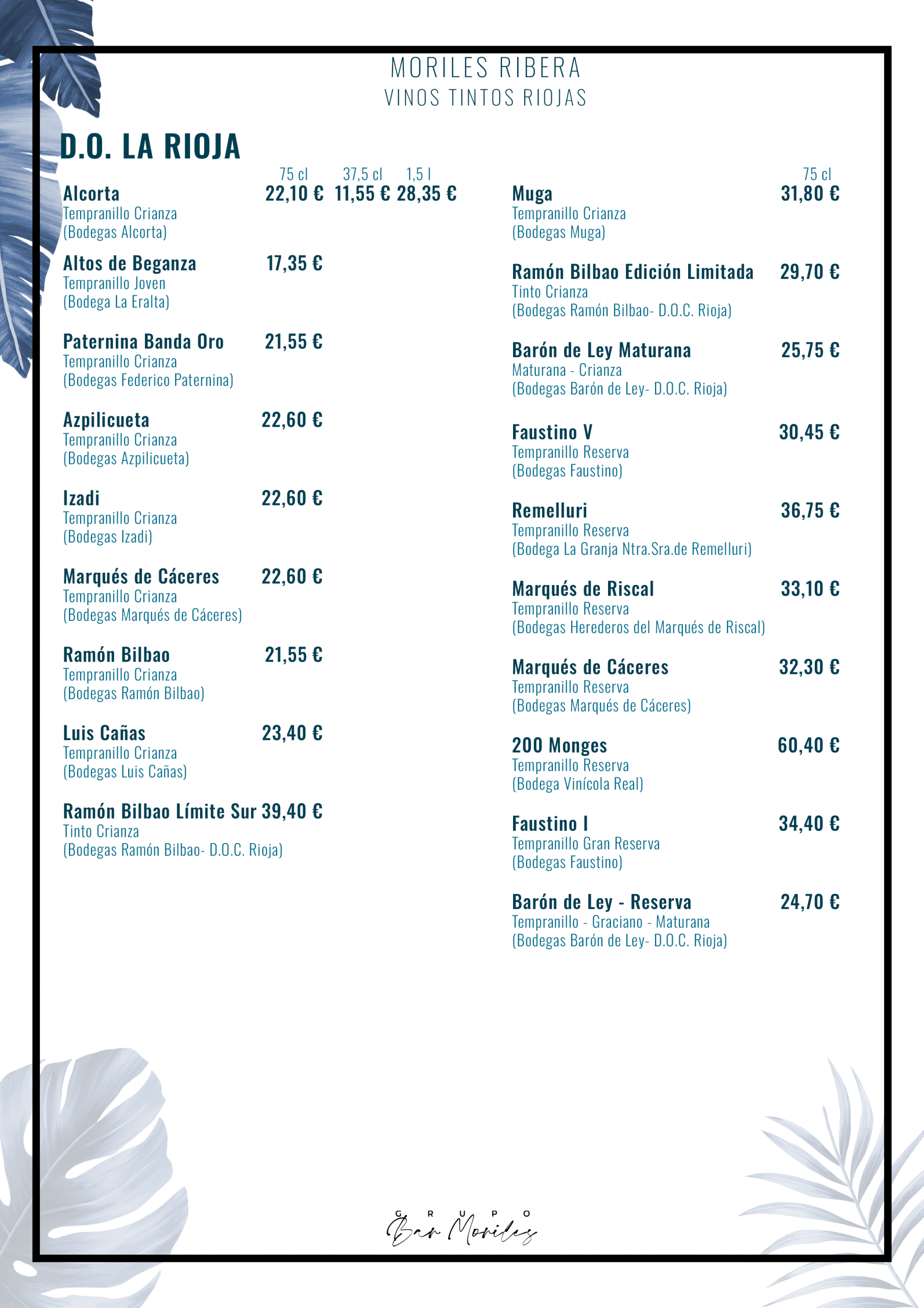 MR 018 (Vinos Rioja)