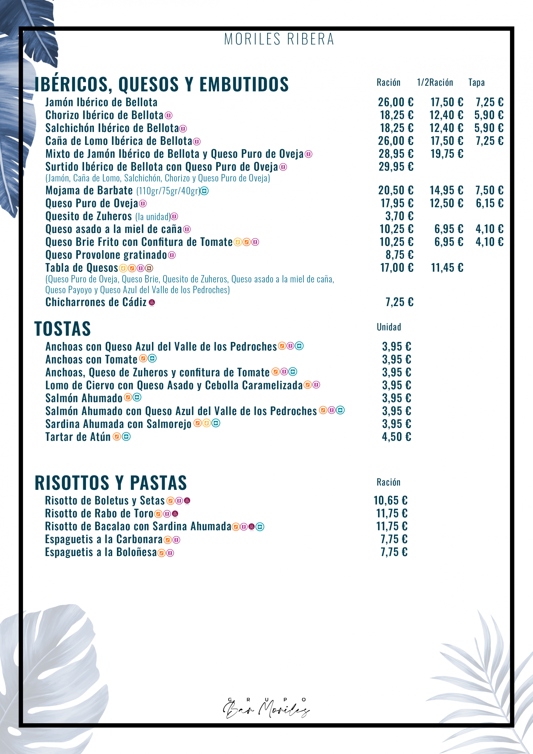 MR 003 (Ibericos-Revueltos-Risottos-Pastas)