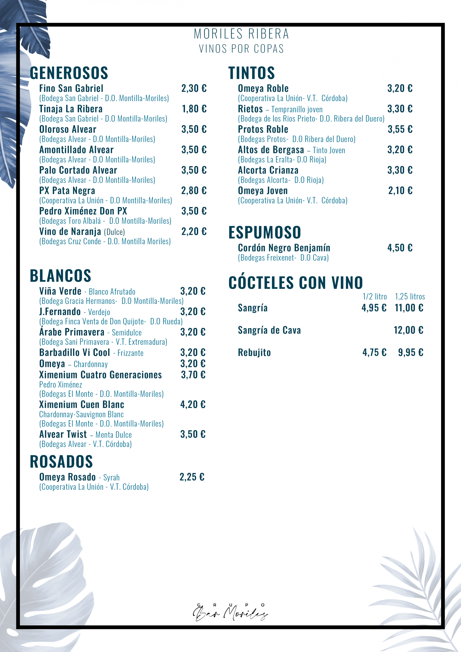 MR 015 (Vinos por Copas)