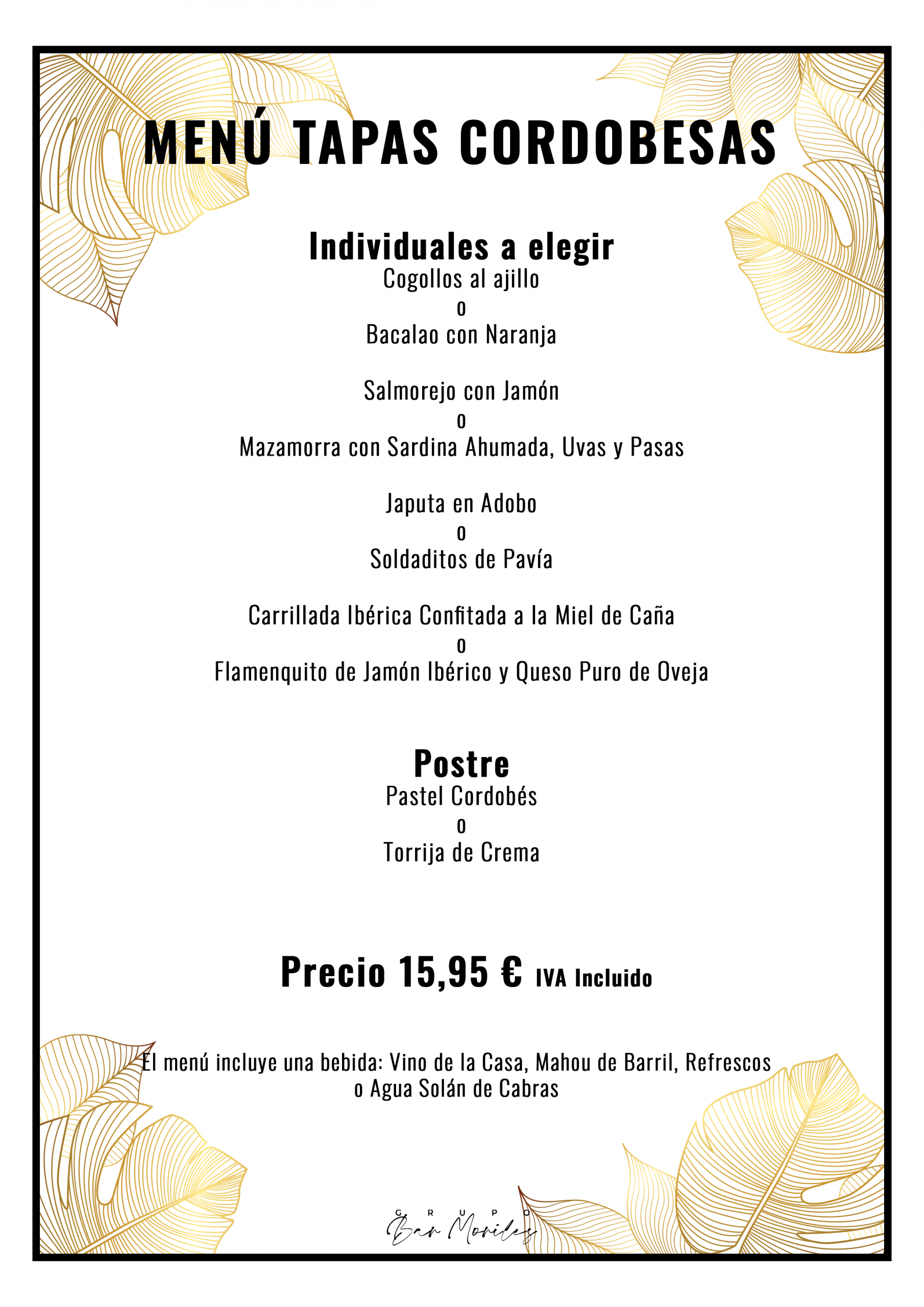 MCF (Menu Tapas Cordobesas) EN