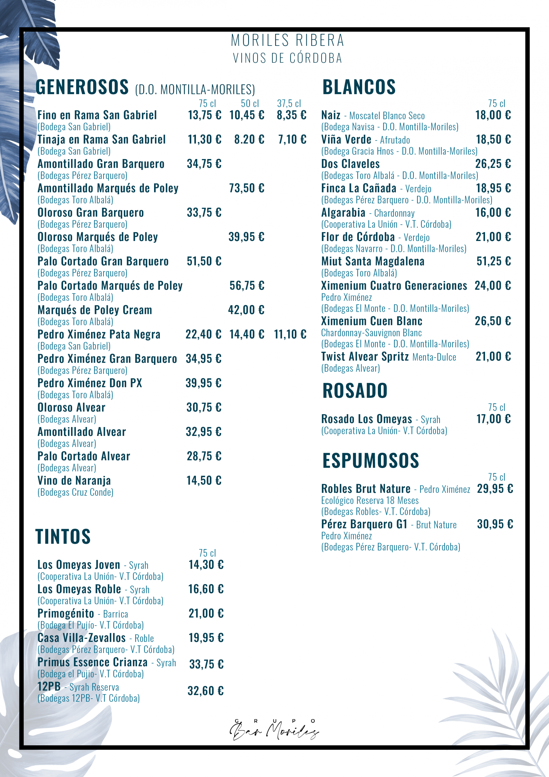 MR 016 (Vinos Cordoba)