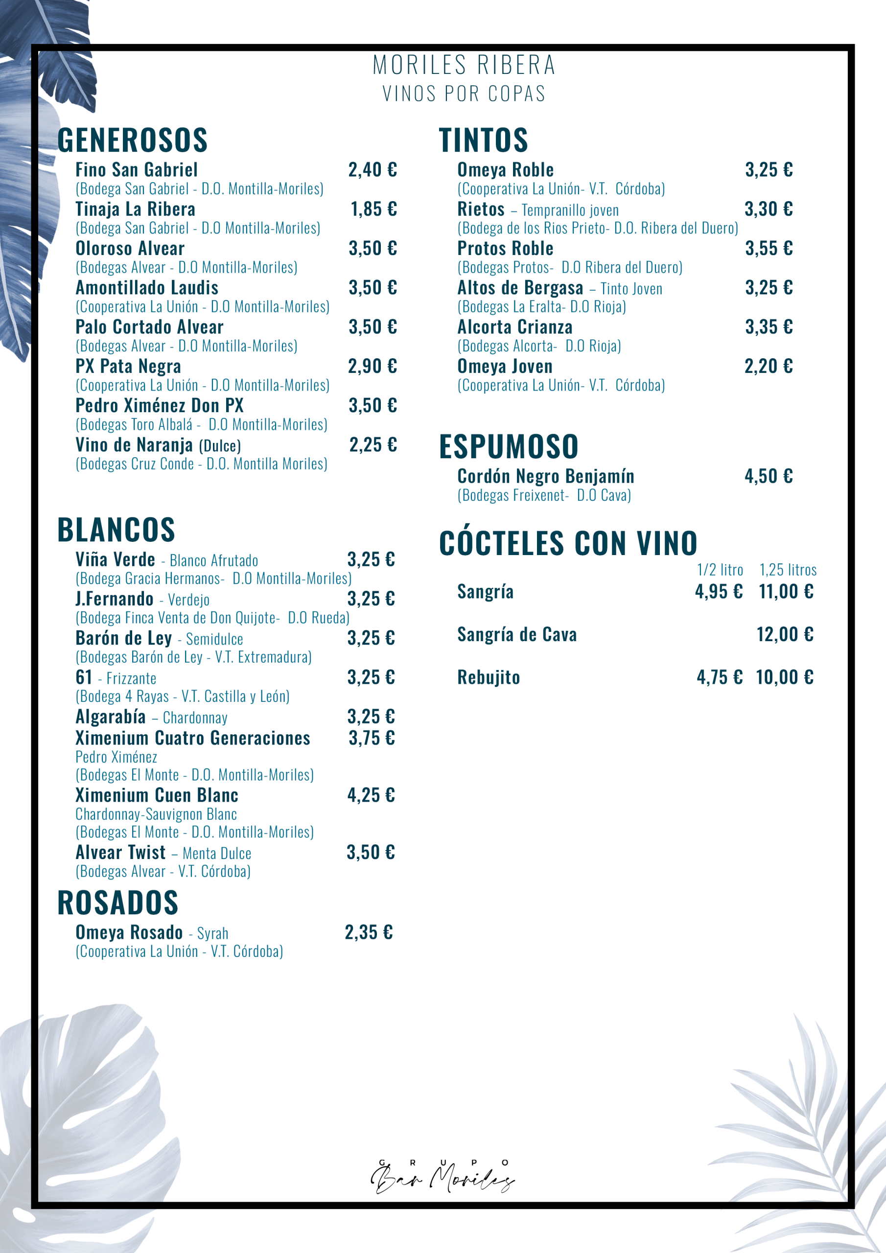 MR 015 (Vinos por Copas)