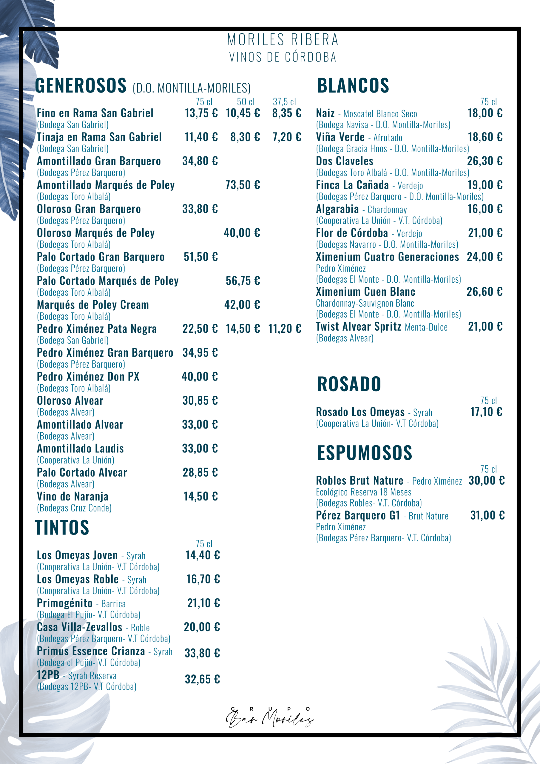 MR 016 (Vinos Cordoba)