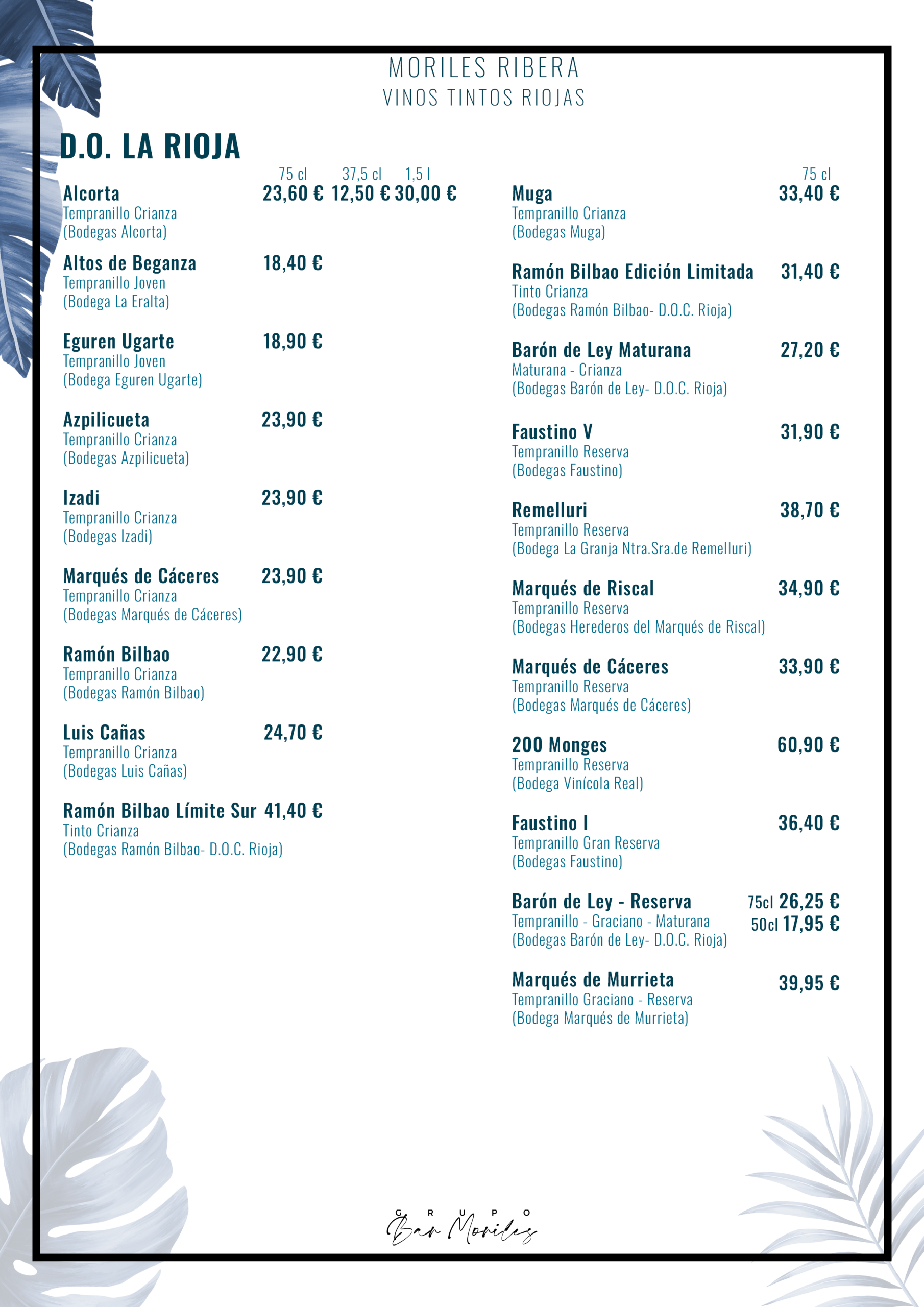 MR 018 (Vinos Rioja)